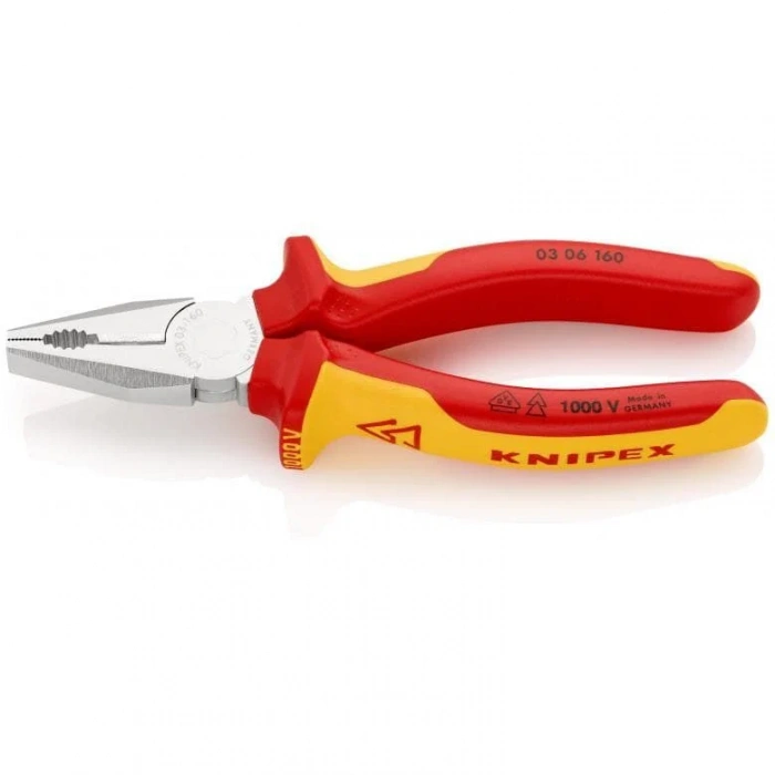 Knipex 03 06 VDE KOMBİNE PENSE 160 MM - KNI0306160