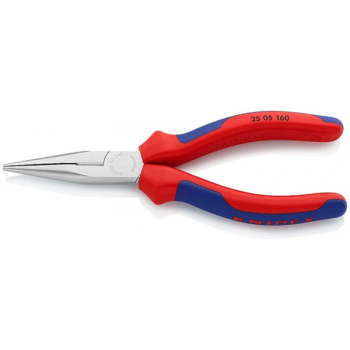 Knipex 25 05 DÜZ KARGABURUN 160 MM - KNI2505160
