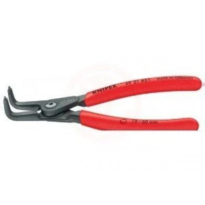 Knipex 49 21 A21 Ağır Hizmet Eğri Dış Segman Pensi - KNI4921A21