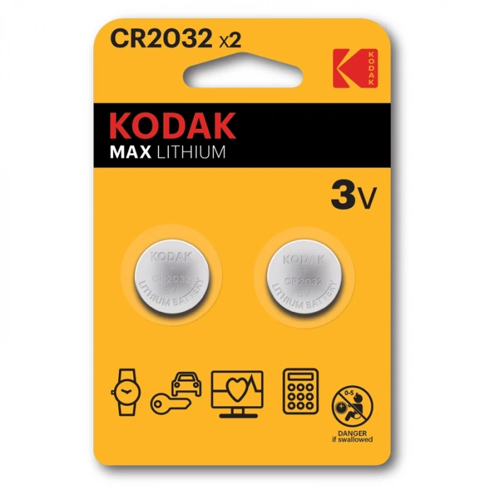 KODAK 30417687 CR2032 ULTRA LİTYUM PARA PİL 2 Lİ BLİSTER 288756