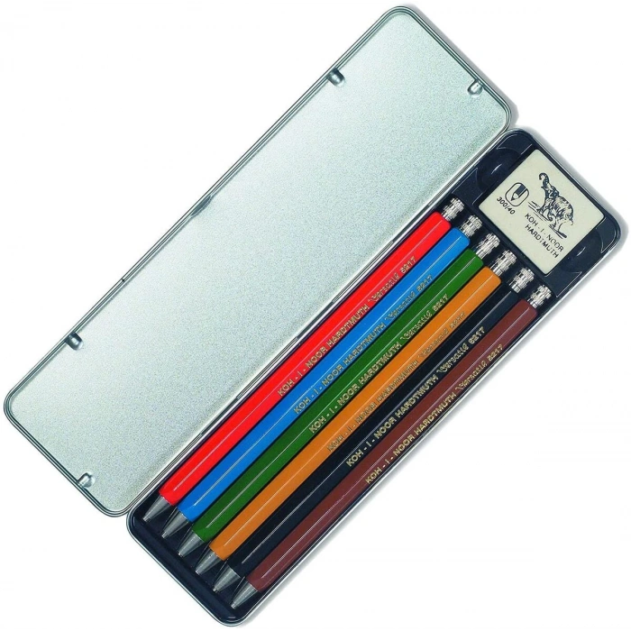 Koh-i Noor 5217 2.0 mm. Portmin Versatil Kalem Seti 6 RENK