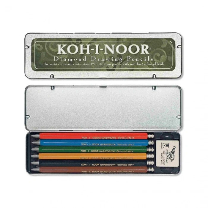Koh-i Noor 5217 Diamond Versatil Kalem Seti 6lı