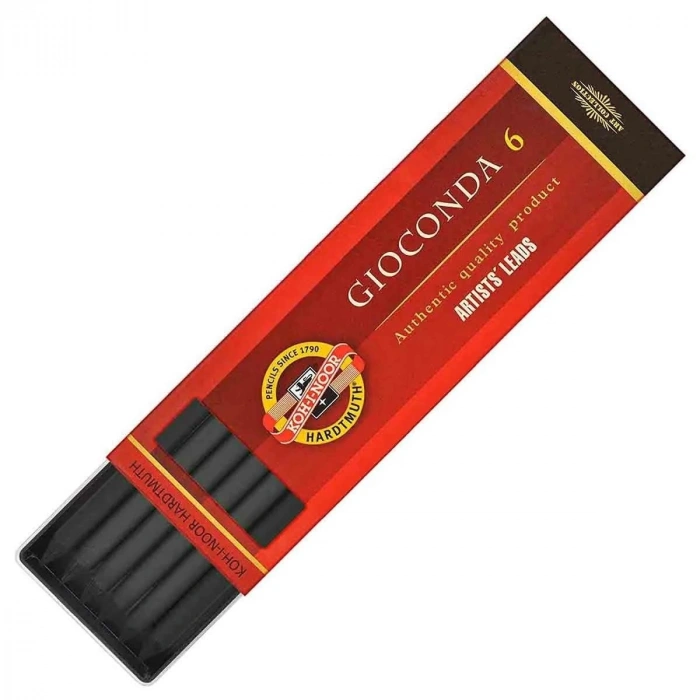 Koh-i Noor Gioconda 4345 Portmin Kalem Ucu 5.6x120mm 6lı Nego 1