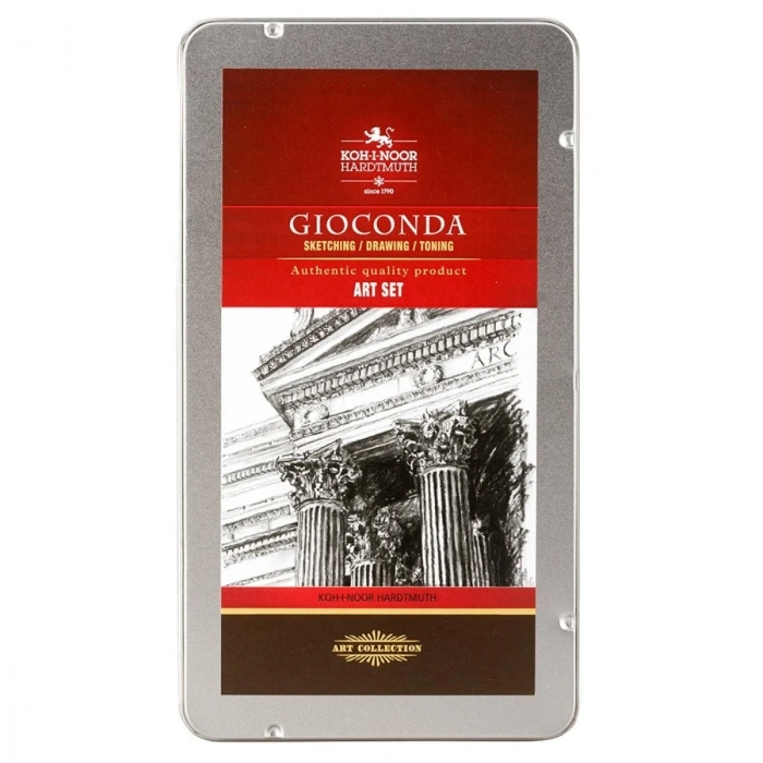 Koh-i Noor Sketching Eskiz Çizim Seti 8893 Metal Kutu 10lu