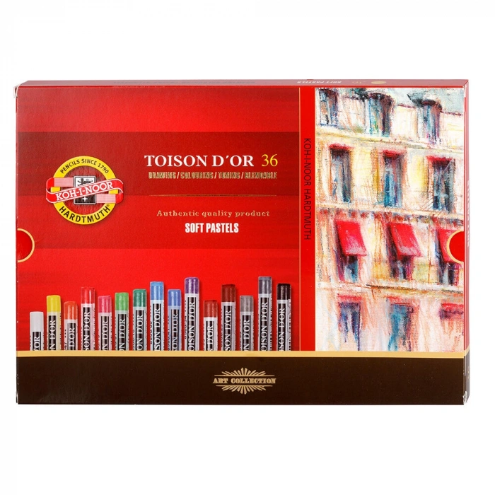 Koh-i Noor Toison Dor Soft Pastel Boya Seti 36 Renk