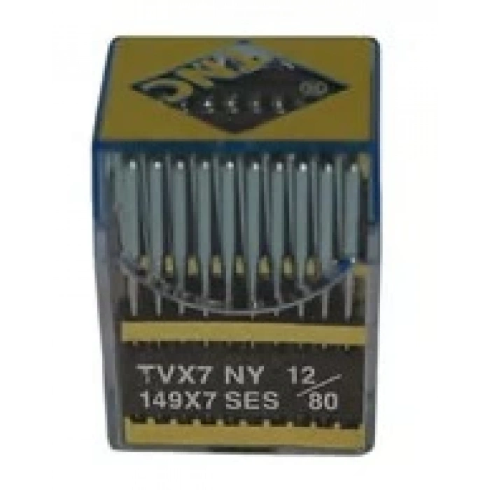 Kollu Yanmaz Dikiş İğnesi / TVX7(149X7) SES PVD 12/80 100ADET