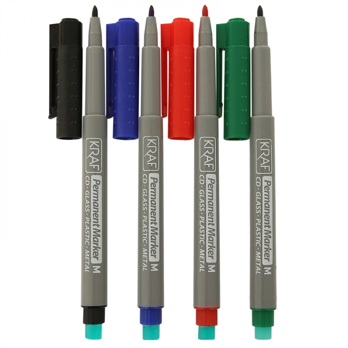 Kraf 260 M Silgili Asetat Kalemi Seti 4 Renk