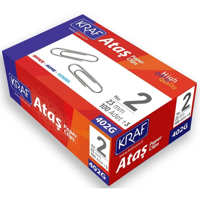 Kraf Ataş No:2 23 mm. 100 Adet