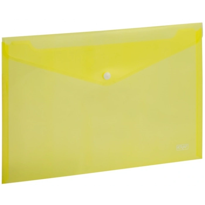 Kraf Çıtçıtlı Dosya A4 ŞEFFAF SARI