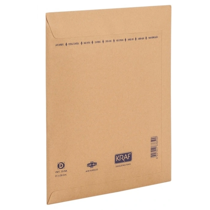 Kraf Hava Kabarcıklı Zarf D 21x28 cm. 10lu Paket