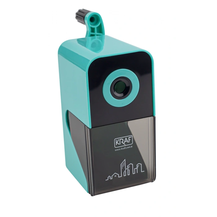 Kraf Kollu Kalemtraş Pastel Yeşil