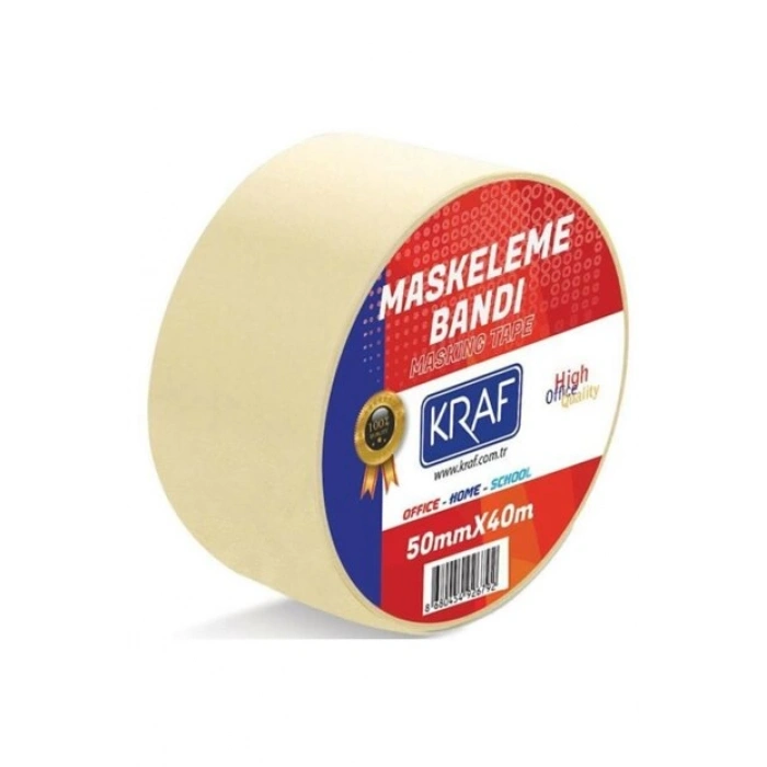 Kraf Maskeleme Bandı 50mmx40m 4050G