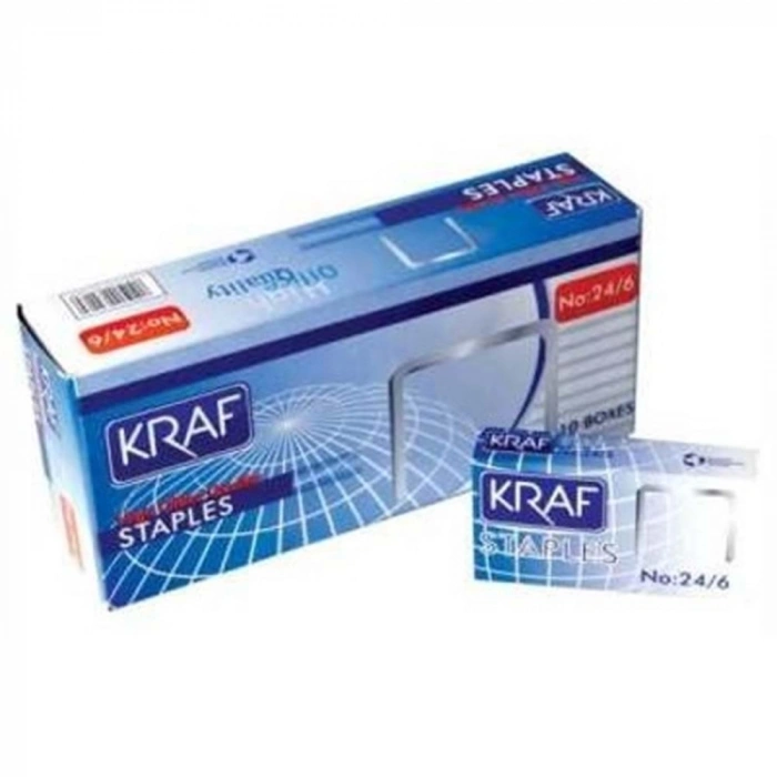Kraf Zımba Teli 24/6 Sarı 1000li 255G