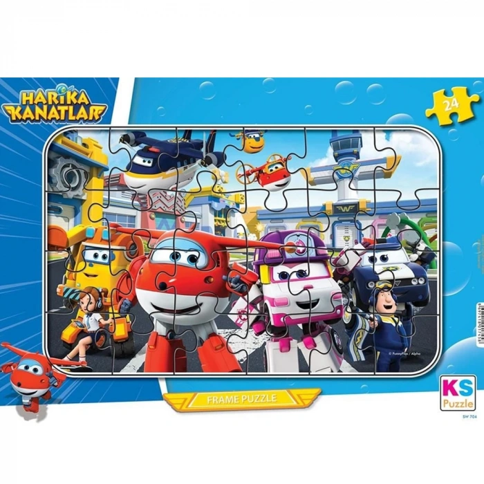 Ks Games Frame Puzzle Harika Kanatlar Lisanslı Ürünler Hk704