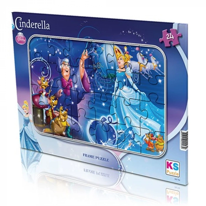 Ks Games Puzzle 24 Parça Cinderella Frame