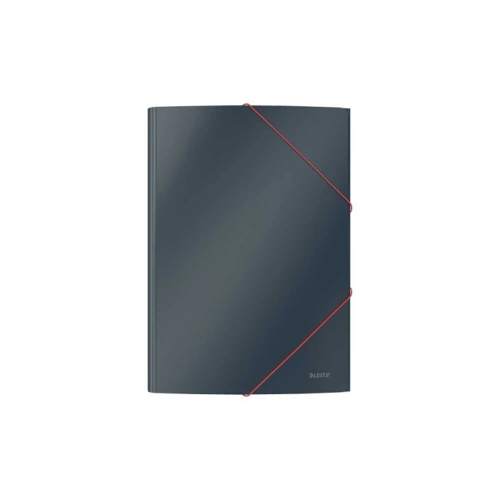 Leitz Cosy Soft Touch Lastik Kilitli Dosya A4 Gri