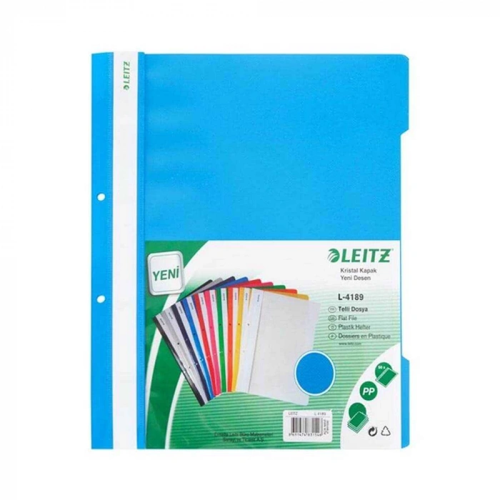 Leitz Telli Dosya 50li Mavi