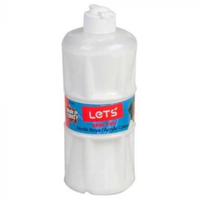 Lets Akrilik Boya 500 ML Beyaz L-5300