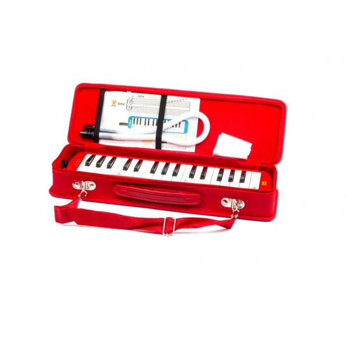 Lino Melodika 32 Tuşlu Özel Çantalı KIRMIZI