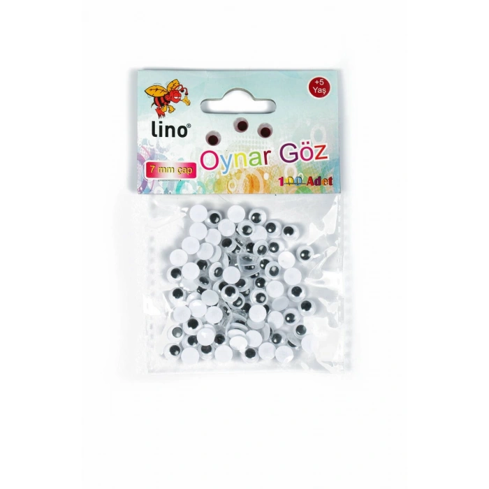 Lino Oynar Göz 7 mm 100lü Paket