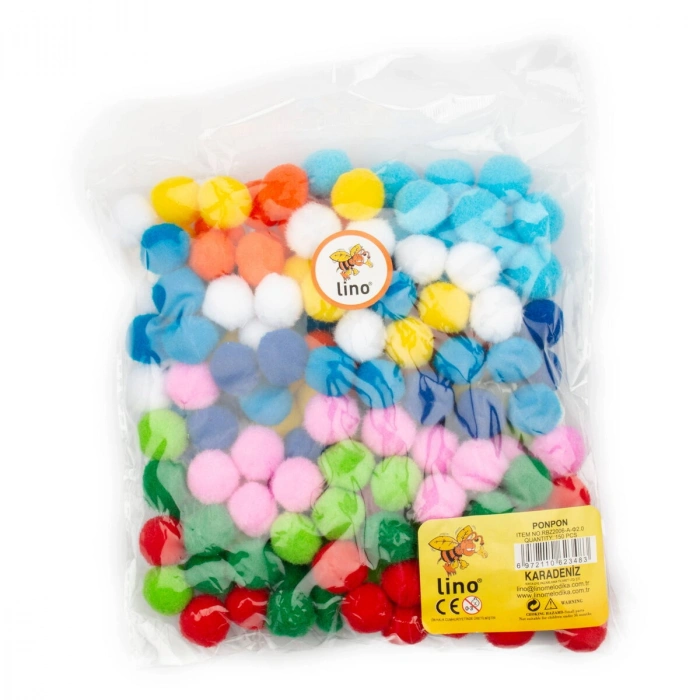 Lino Ponpon 2 cm. 150li Paket