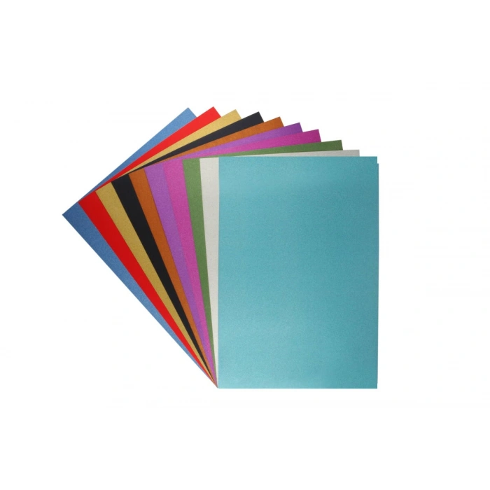 Lino Simli Karton 250 gr. 20x30 cm. 10 Renk Karışık