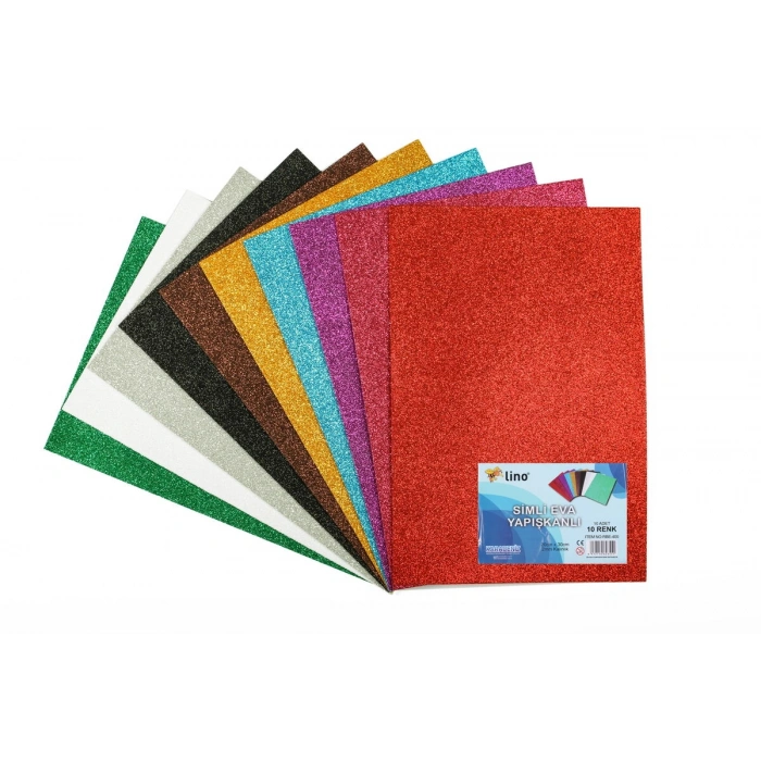 Lino Simli Yapışkanlı Eva 20x30 cm. 10 Renk