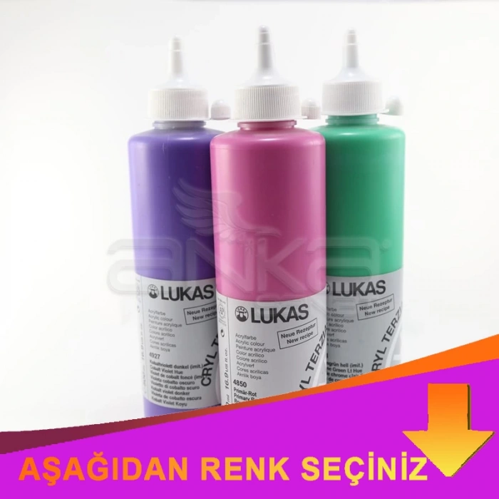 Lukas Terzia Akrilik Boya 500ml İndirimli Renkler