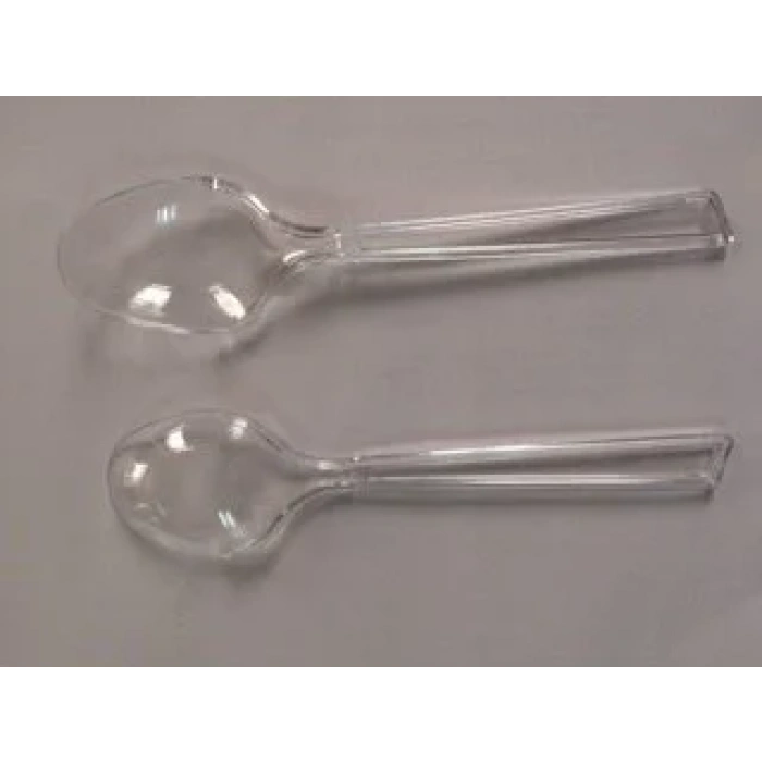 Lüks Plastik Sup Kaşık Şeffaf ( 3000 Adet )