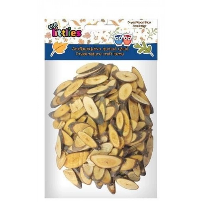 Luna Doğal Kuru Ahşap Dilimleri Beyaz 30 Gr