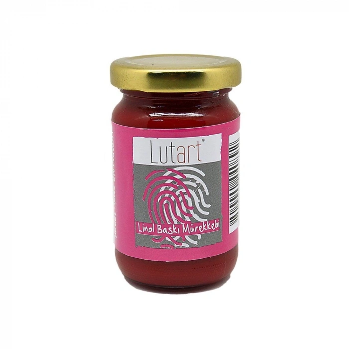 Lutart Linol Baskı Mürekkebi 100 ml. MAGENTA