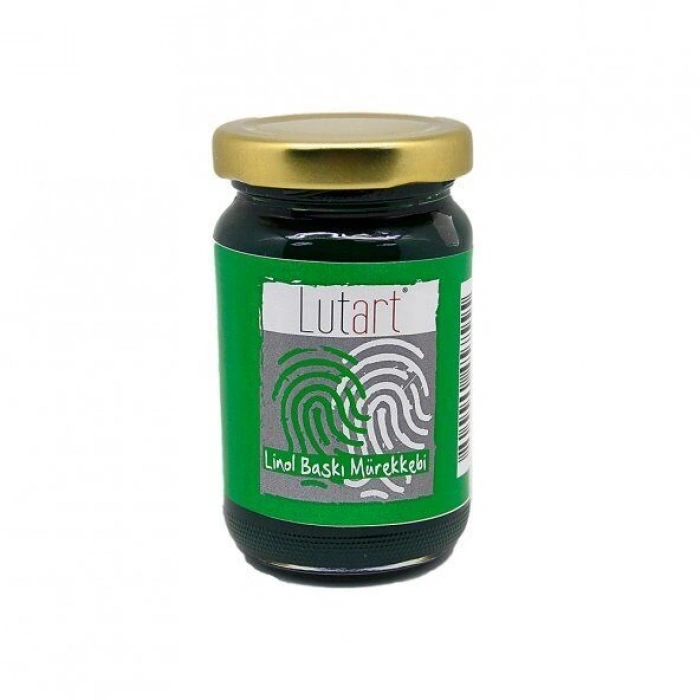 Lutart Linol Baskı Mürekkebi 100 ml. YEŞİL