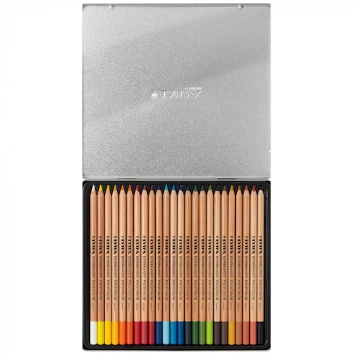 Lyra Rembrandt Polycolor 24 LÜ METAL