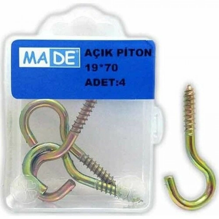 Made Açık Piton 19x70 mm (1 Kutu/4 Adet)