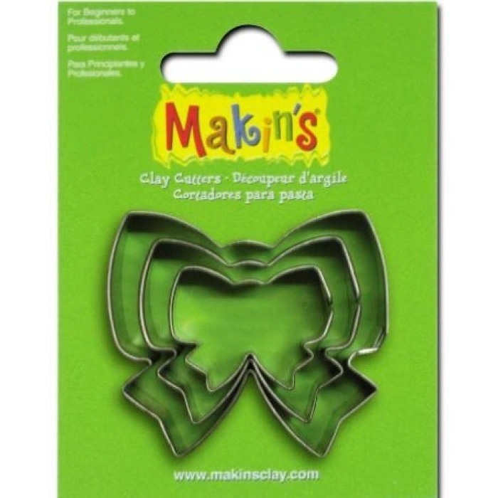 Makins Clay Polimer Kil Kesme Kalıbı 3 Parça Şerit