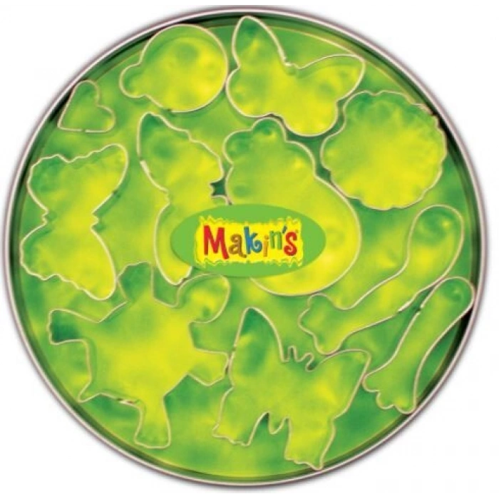 Makins Clay Polimer Kil Kesme Kalıbı Seti Böcekler 11 Desen