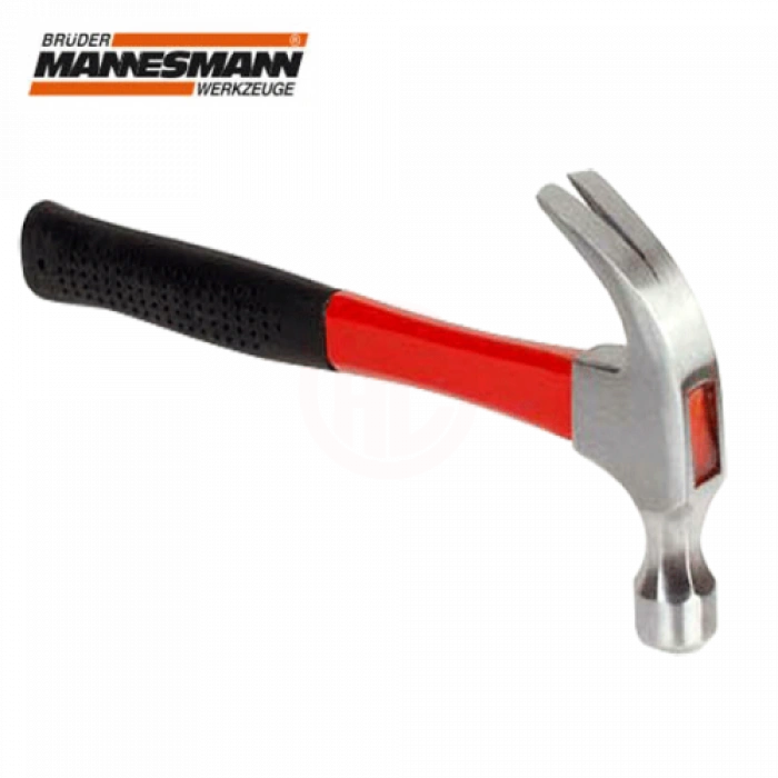 Mannesmann 718-16 Fiberglas Saplı Çatal Çekiç, 680gr