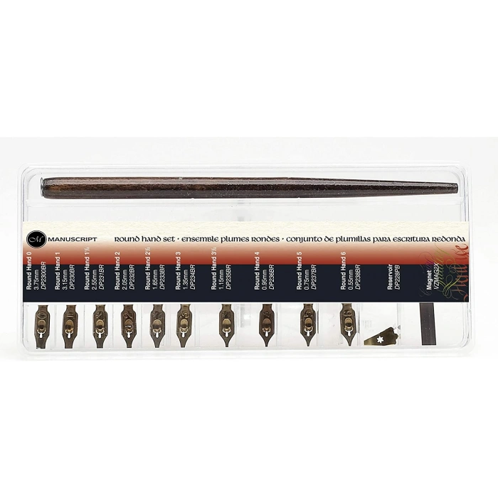 Manuscript Round Hand Kaligrafi Uç Seti MDP280