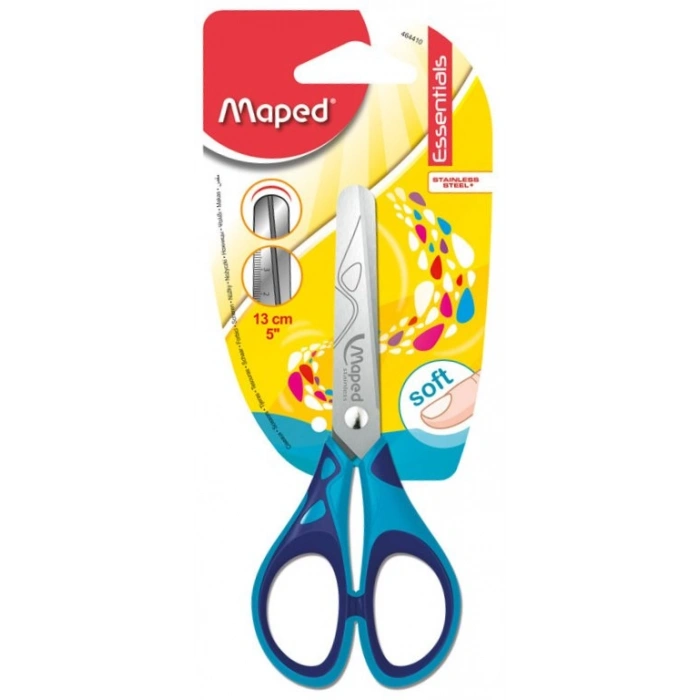 MAPED 464412 ESSENTİALS SOFT SİMETRİK MAKAS 13cm