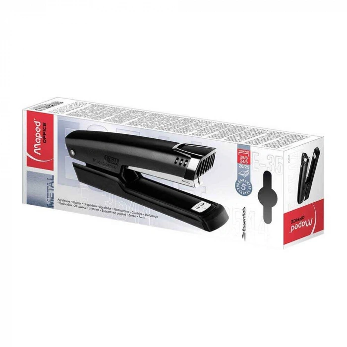 Maped Essentials Metal Full Strip Zımba Makinesi No:24-6 Silver