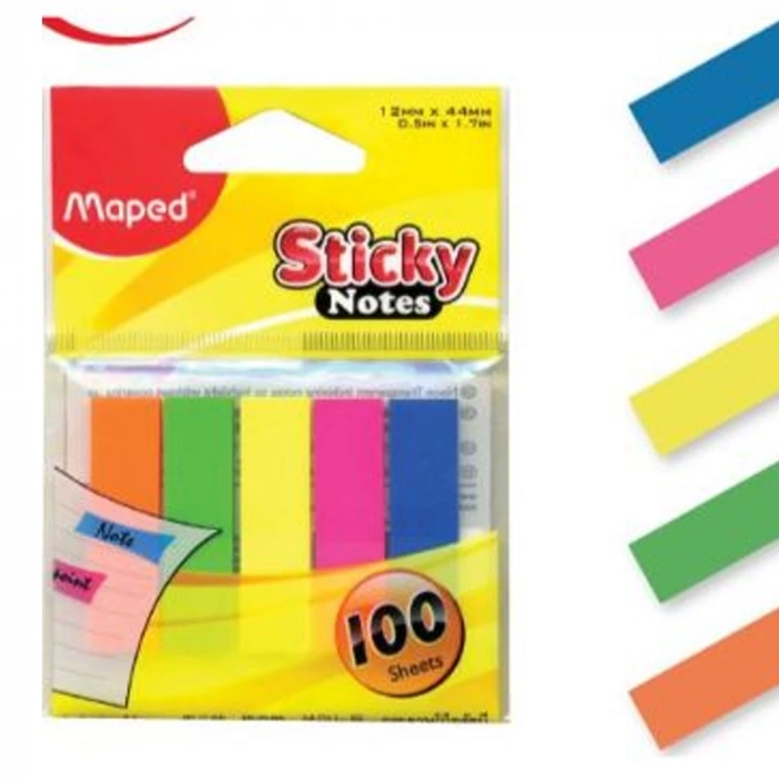 Maped İndeks 5 Lİ 100 YP 15x76 MM 5 Renk 758210