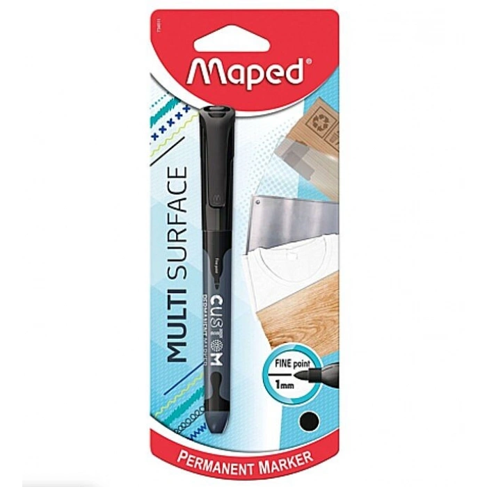 Maped Permanent Paint Marker Kontür Kalemi Siyah (734511)