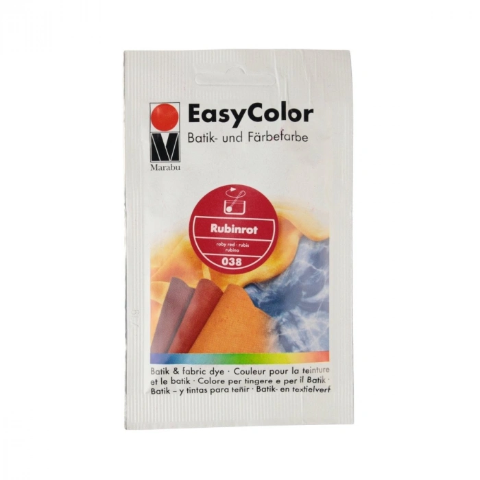 Marabu Toz Kumaş Boyası 25gr 38 Roby Red