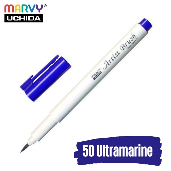 Marvy Artist Brush Pen 1100 Firça Uçlu Kalem 50 Ultramarine