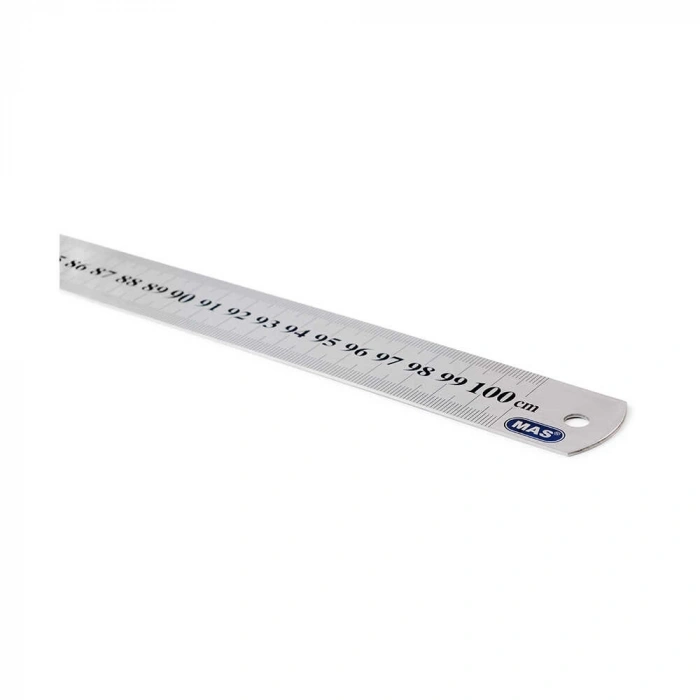 Mas Çelik Cetvel 100 cm