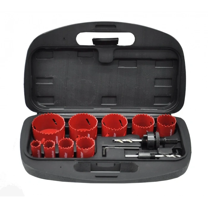 Master Bi-Metal Panç Delik Açma Testeresi Seti 13 Parça