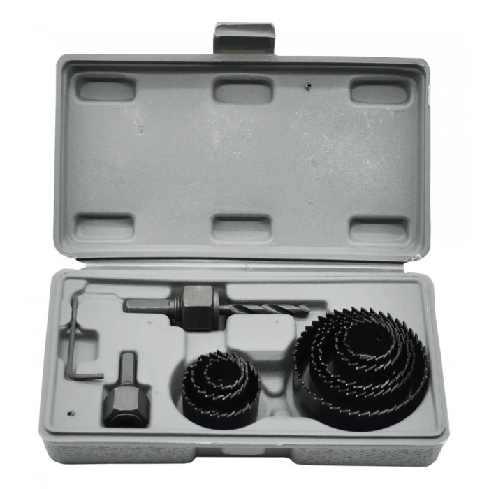 Master Delik Açma Panç Seti Ahşap Kartonpiyer Alçıpan 11 Parça