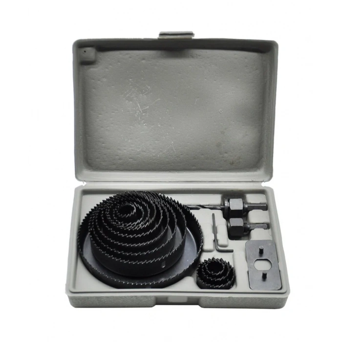 Master Delik Açma Panç Seti Ahşap Kartonpiyer Alçıpan 16 Parça