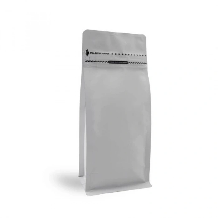 MAT BEYAZ METALİZE KİLİTLİ FLAT BOTTOM (14X36) CM 50 adet