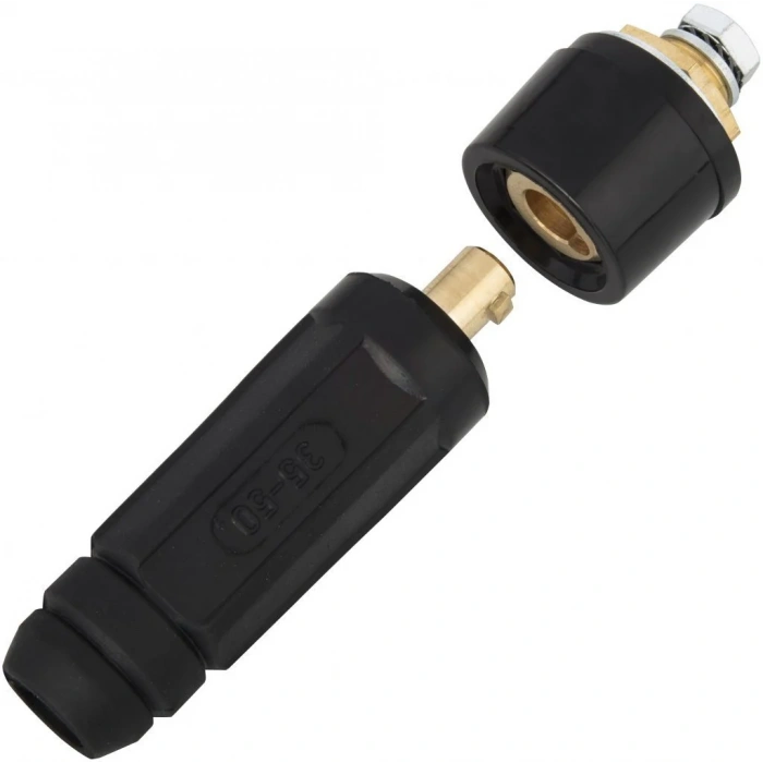 Matsan Avrupa Tip Kaynak Makine Bağlantı Elemanı Takımı 35 - 50 mm² (Standart Tip) - MATAKMBE3550